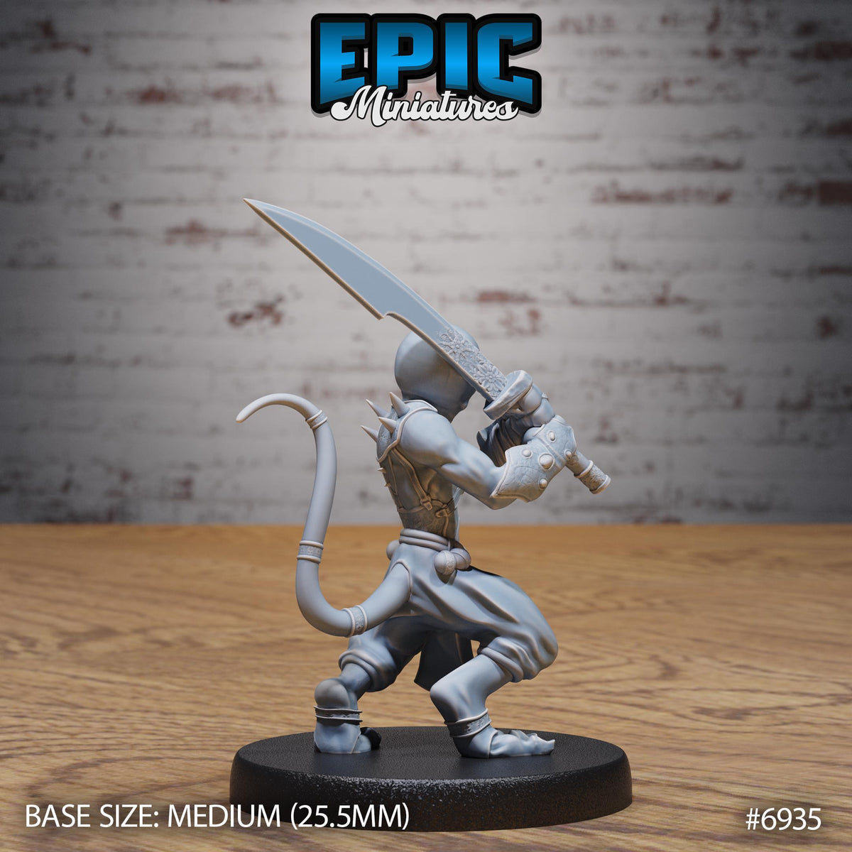 Doppelganger Classic Option #6935 back DND miniature Astral Wars 16k resin