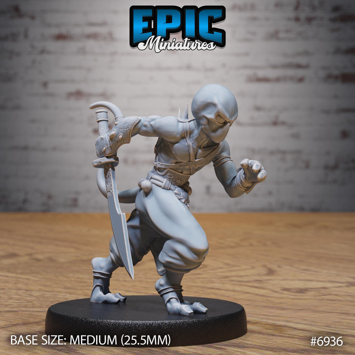 Doppelganger Classic Option #6936 front DND miniature Astral Wars 16k resin