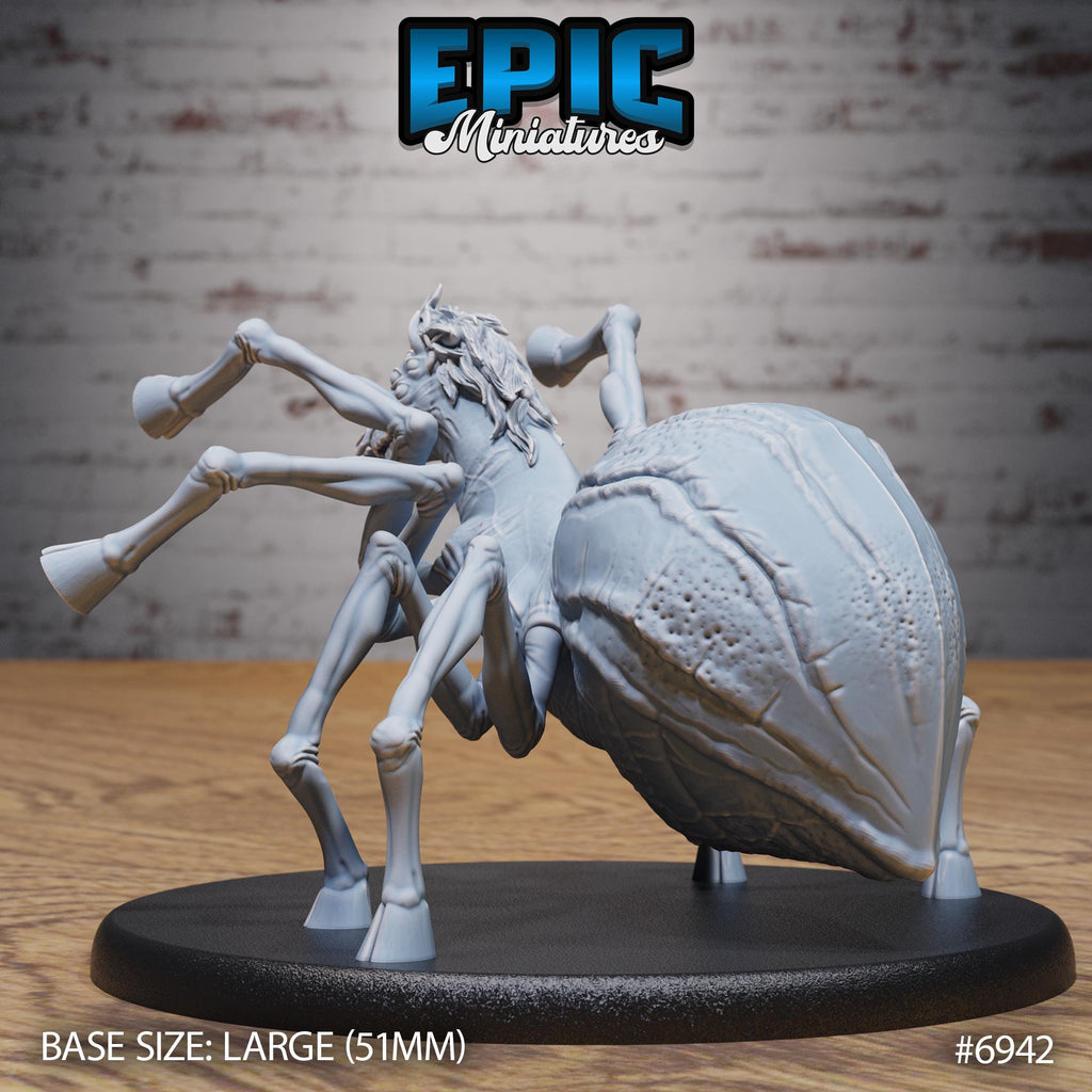 Horse Spider Option #6942 back DND miniature Astral Wars 16k resin