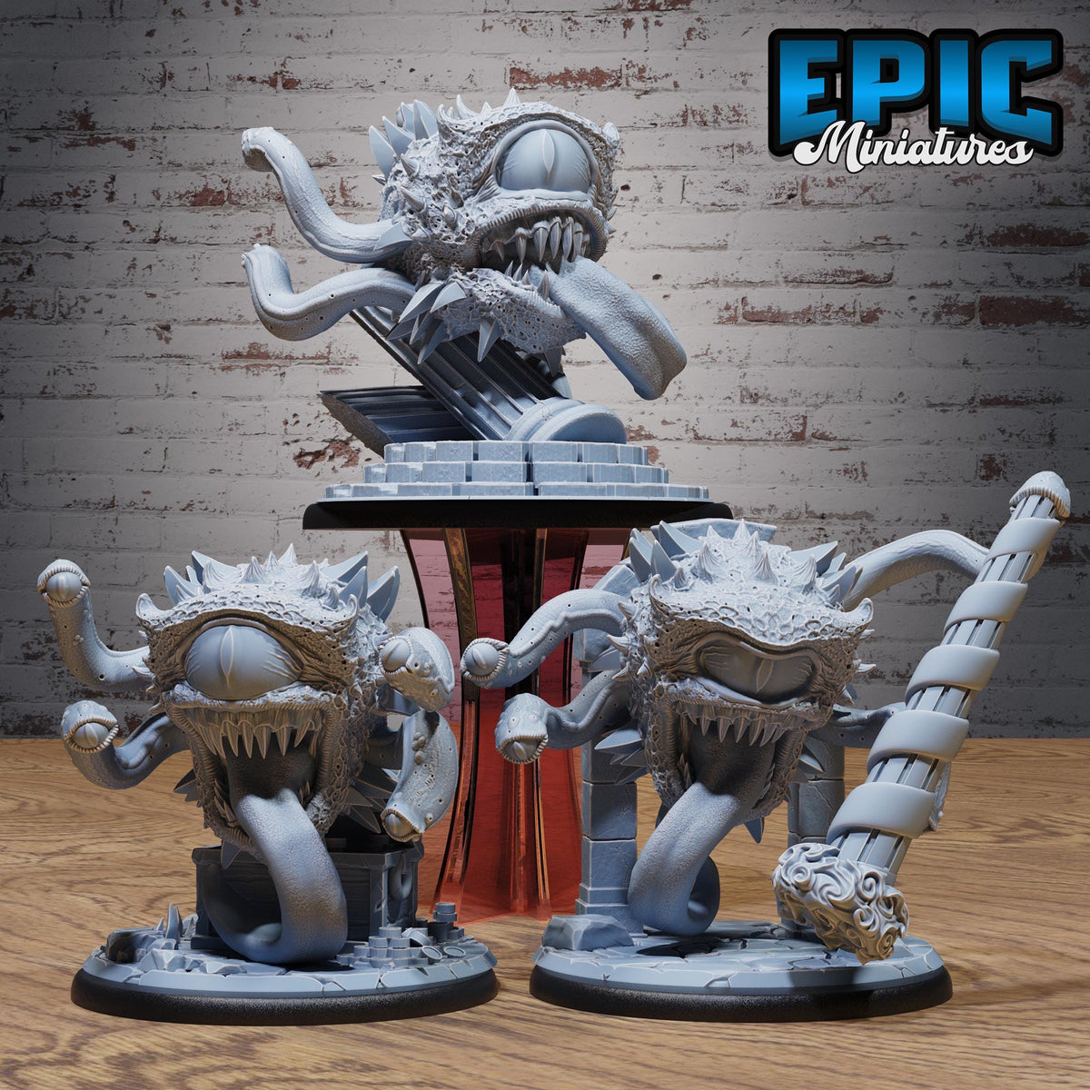 Spectator Tyrant Set of 3 DND miniatures group photo Astral Wars