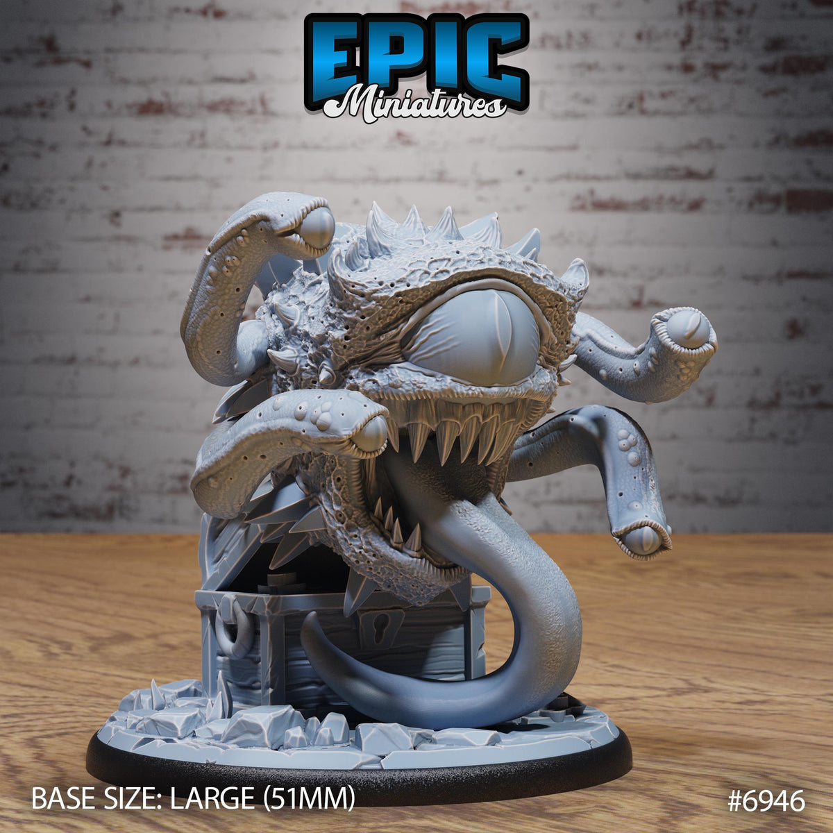 Spectator Tyrant Option #6946 front DND miniature Astral Wars 16k resin