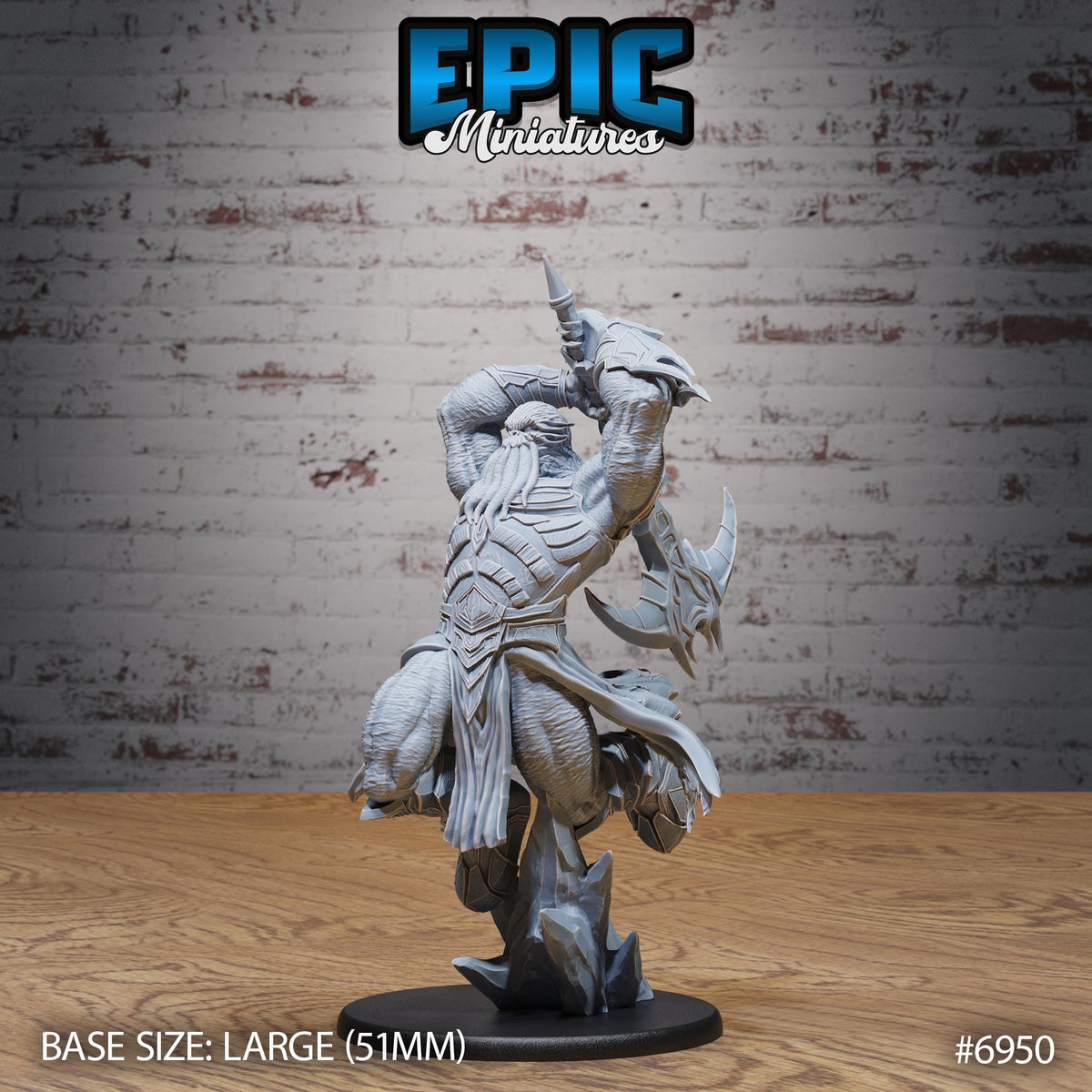 Mind Berserker Option #6950 front DND miniature Astral Wars 16k resin
