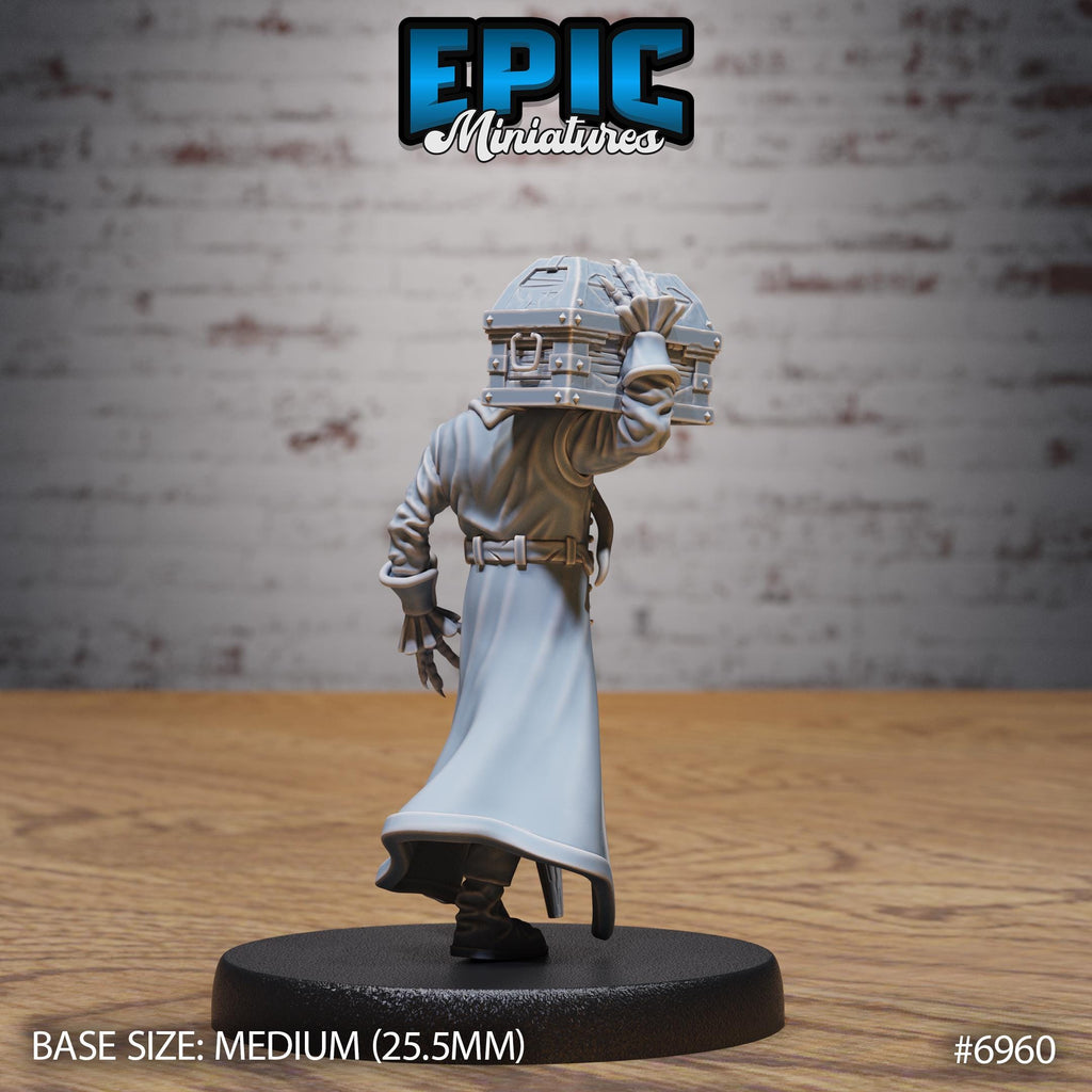 Mind Pirate Captain Option #6960 back DND miniature Astral Wars 16k resin
