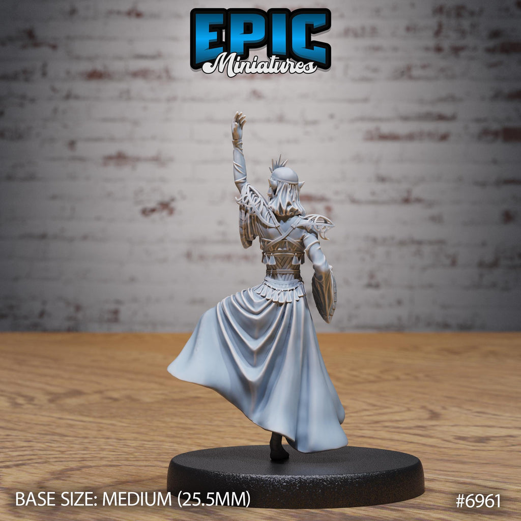 Gith Queen Option #6961 back DND miniature Astral Wars 16k resin