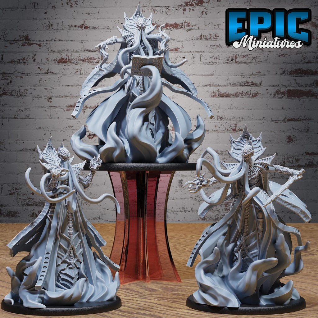 Mind Overlord Set of 3 DND miniatures group photo Astral Wars