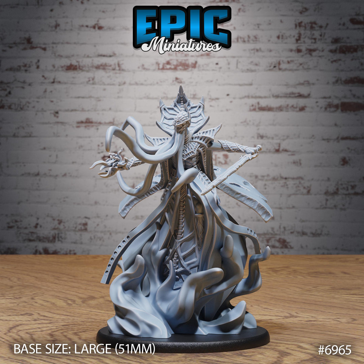 Mind Overlord Option #6965 front DND miniature Astral Wars 16k resin