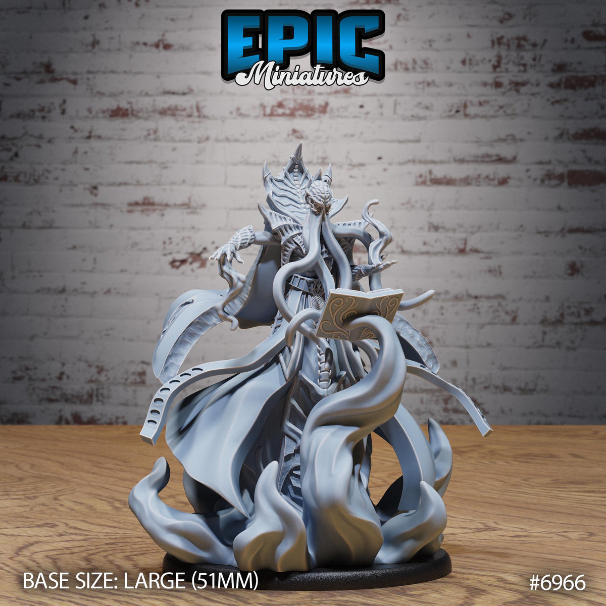 Mind Overlord Option #6966 front DND miniature Astral Wars 16k resin