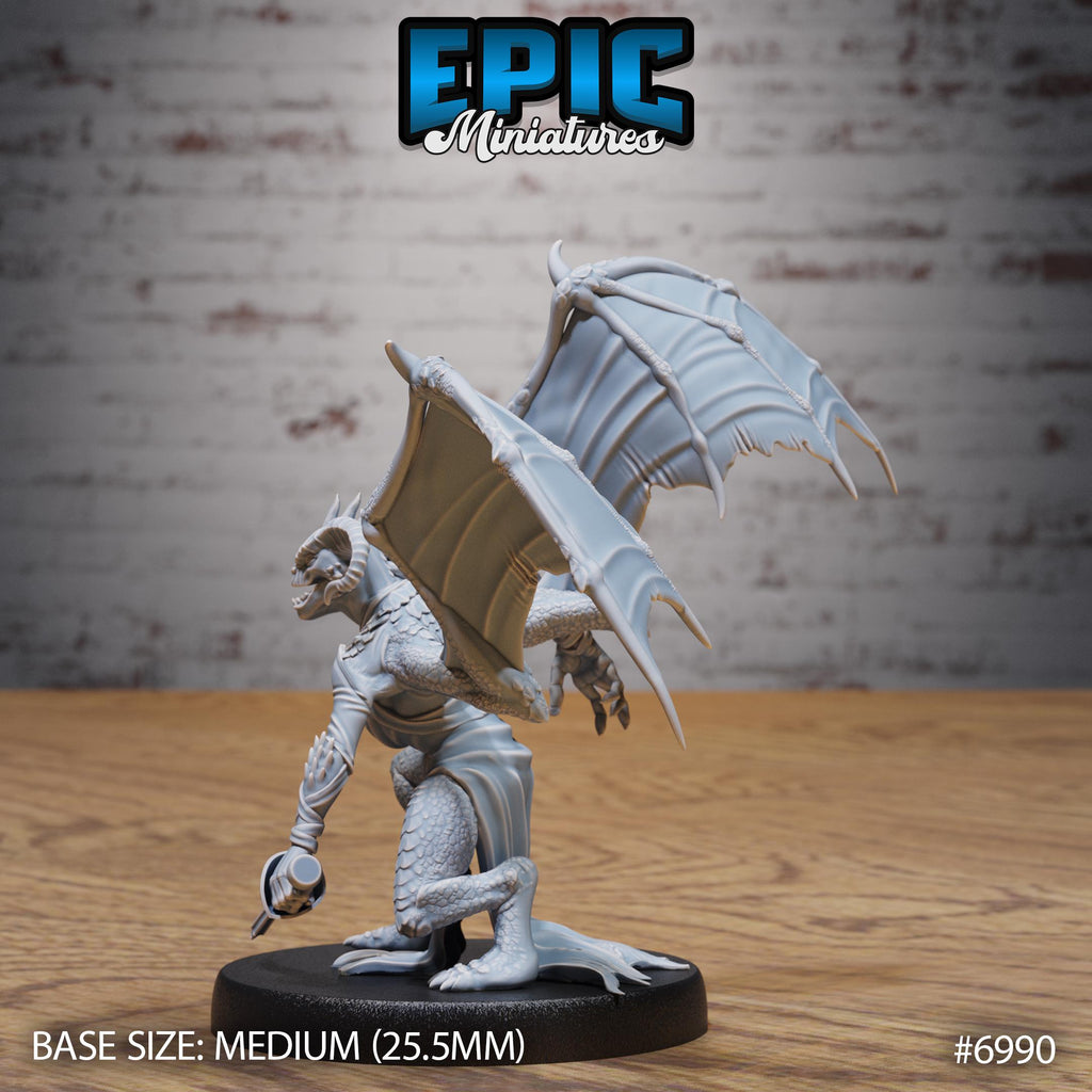 Female Night Stalker Option #6990 back DND miniature Infernal Heritage 16k resin