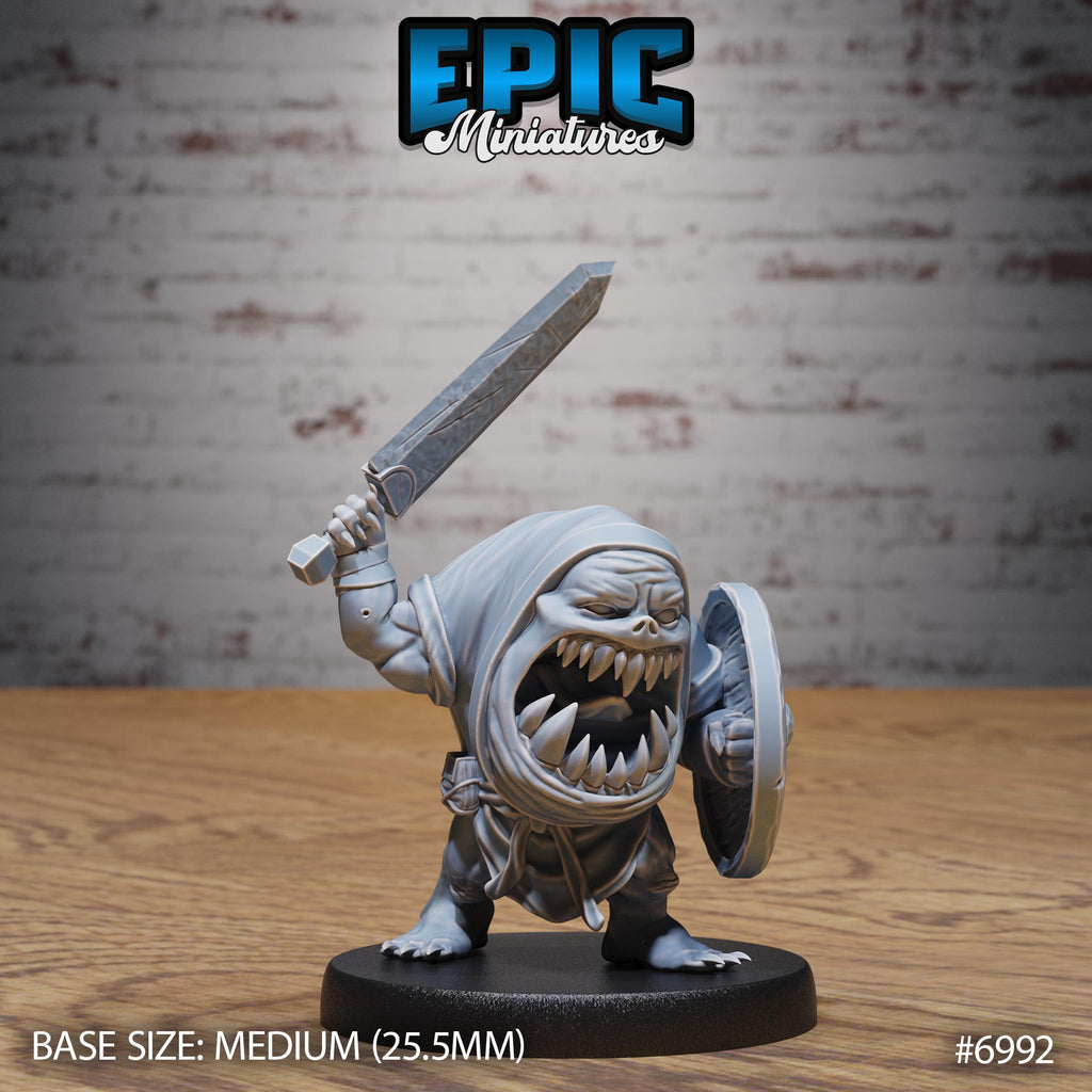 Darkling Fiend Option #6992 front DND miniature Infernal Heritage 16k resin