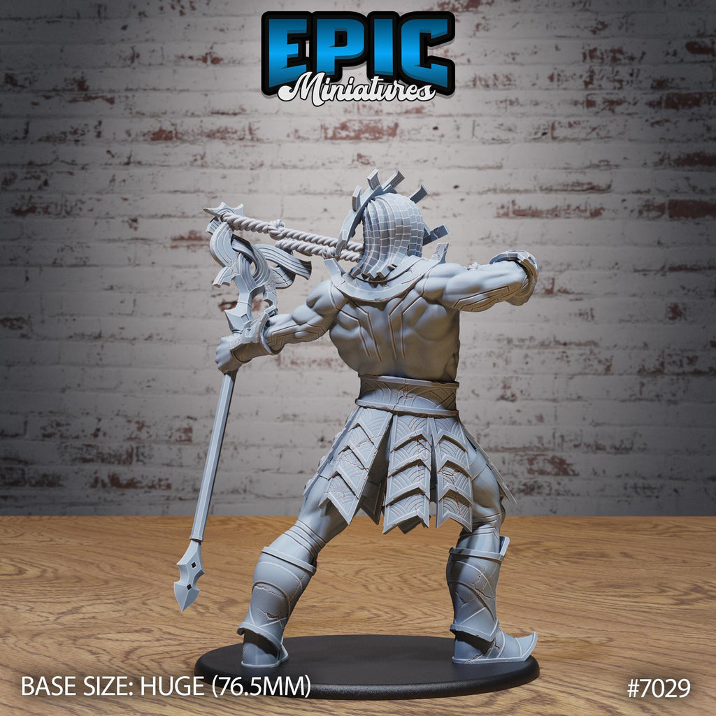 Stone Giant Option #7029 back DND miniature Giants & Dwarfs 16k resin