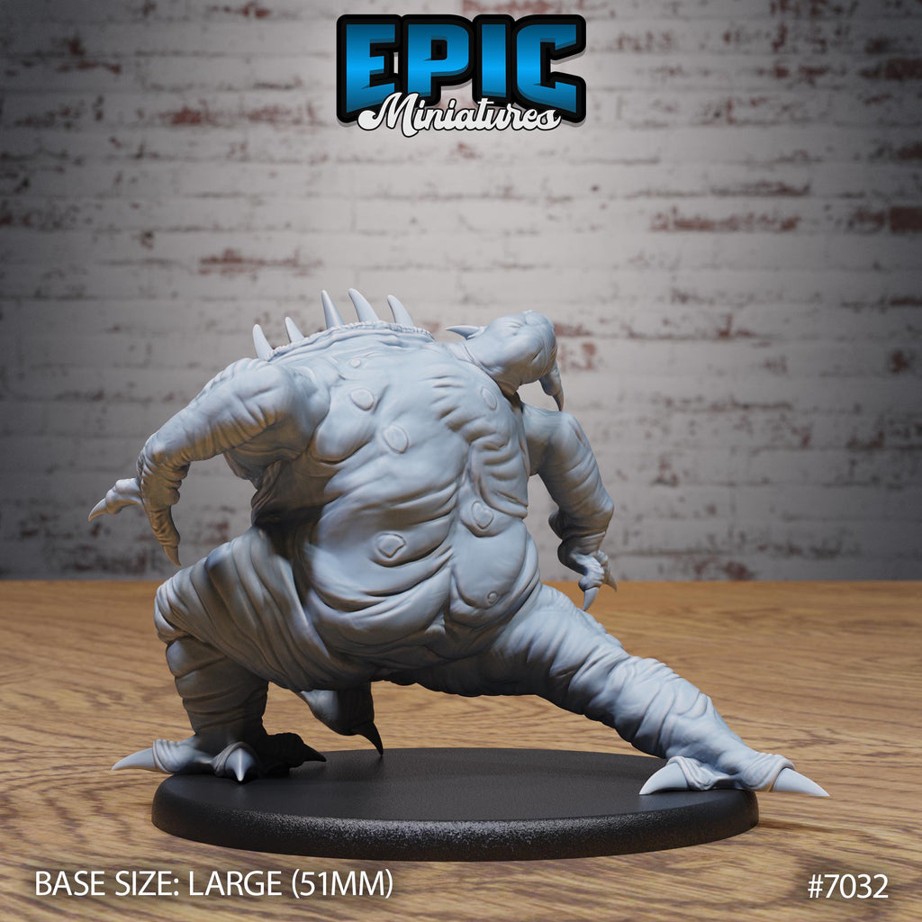 Gem Eater Option #7032 back DND miniature Giants & Dwarfs 16k resin