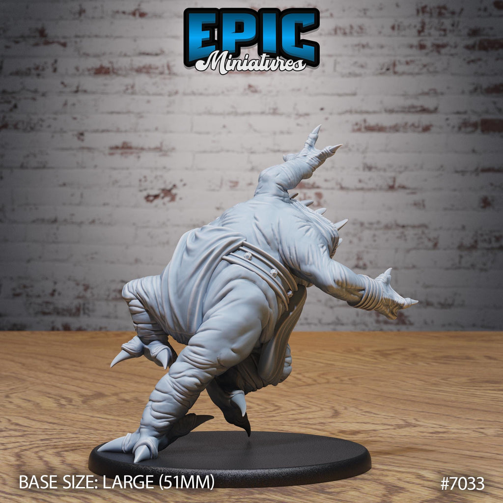 Gem Eater Option #7033 back DND miniature Giants & Dwarfs 16k resin