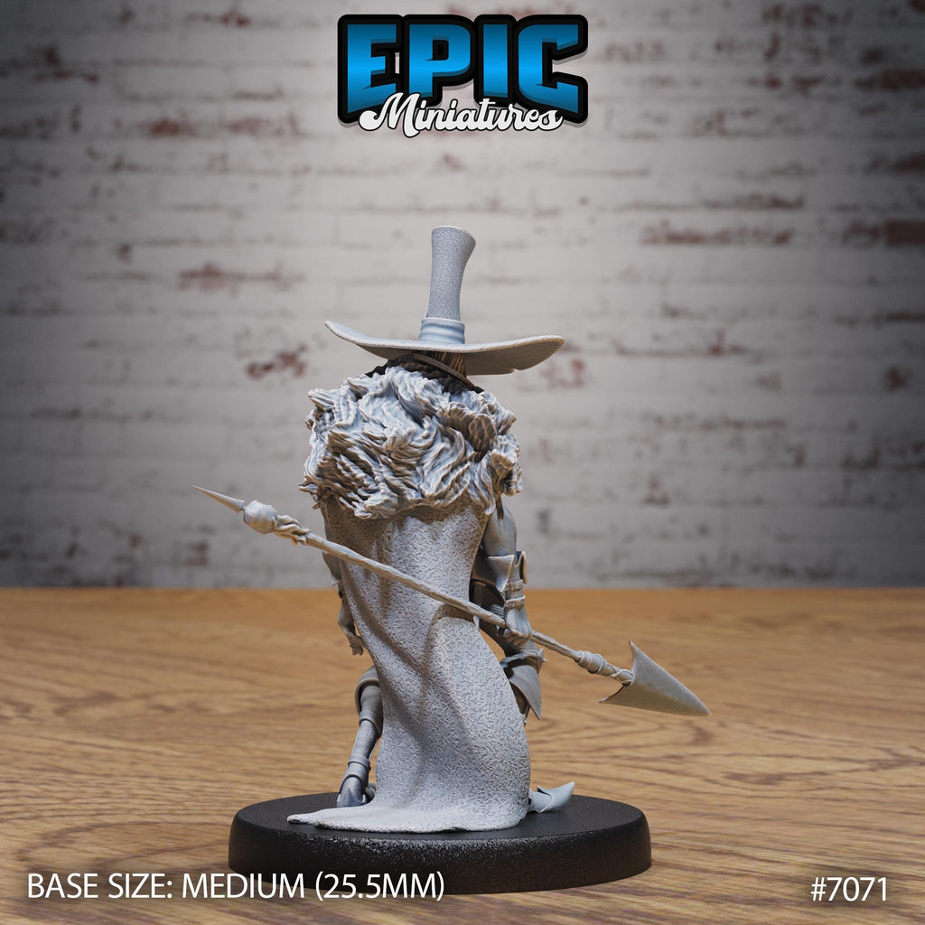 Grave Digger Option #7071 back DND miniature Transylvania Adventure 16k resin