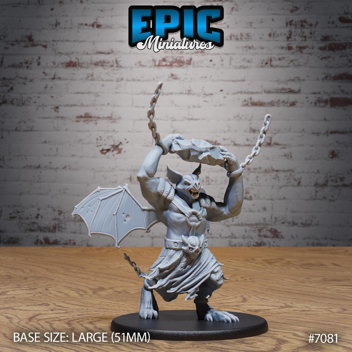 Bat Folk Brute DND miniature Transylvania Adventure photo 2