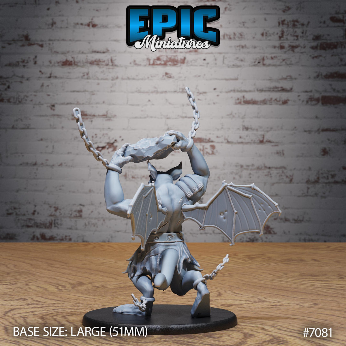 Bat Folk Brute DND miniature Transylvania Adventure photo 3