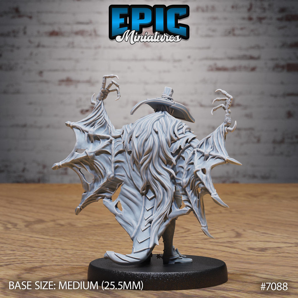 Vampire Hunter Option #7088 back DND miniature Transylvania Adventure 16k resin