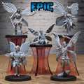 Fey Folk Set of 5 DND miniatures group photo Natural Magic