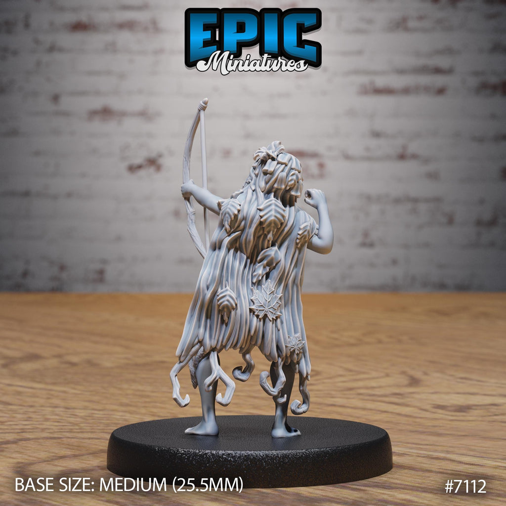 Dryad Option #7112 back DND miniature Natural Magic 16k resin