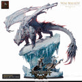 Ancient White Dragon Elder | group photo | DND miniatures Duskhelm Rescale Miniatures