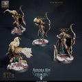 Aurora Sentinel Archer | group photo | DND miniatures  Rescale Miniatures