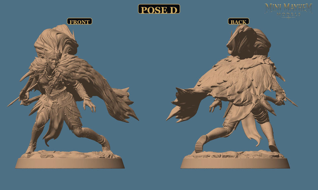 Aurora Sentinel Archer DND miniature  Rescale Miniatures