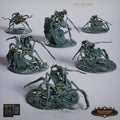 Hollowblade Crawlers Poses A B C Deepwood Hollow | Option: Pose A Mount | front | DND miniature  Rescale Miniatures