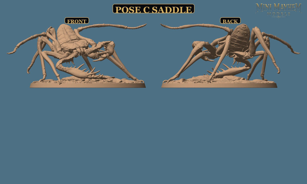 Hollowblade Crawlers Poses A B C Deepwood Hollow DND miniature  Rescale Miniatures