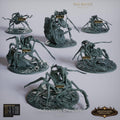 Hollowblade Crawlers Poses D E F Deepwood Hollow | Option: Pose D Mount | front | DND miniature  Rescale Miniatures