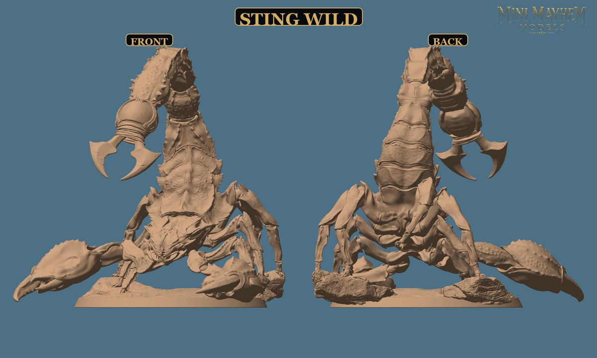 Amenti Legion Scorpion Scramble Turn Sting DND miniature  Rescale Miniatures
