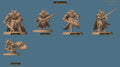 Knight of Bahamut Sword Silver Crusade | group photo | DND miniatures  Rescale Miniatures
