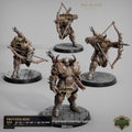 Unchained Immortal Bow Unchained Dynasty | group photo | DND miniatures  Rescale Miniatures
