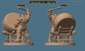 Unchained Immortal Drummer Unchained Dynasty Viking | group photo | DND miniatures  Rescale Miniatures