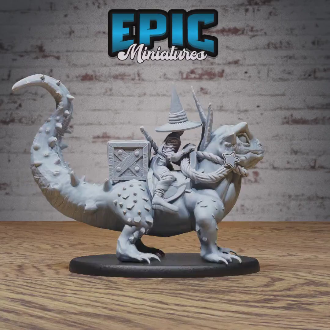 Hunters Guild Lizard Tamer Set of 3 DND Miniatures | Dragons Reign | 28mm & 32mm Resin DND miniature video