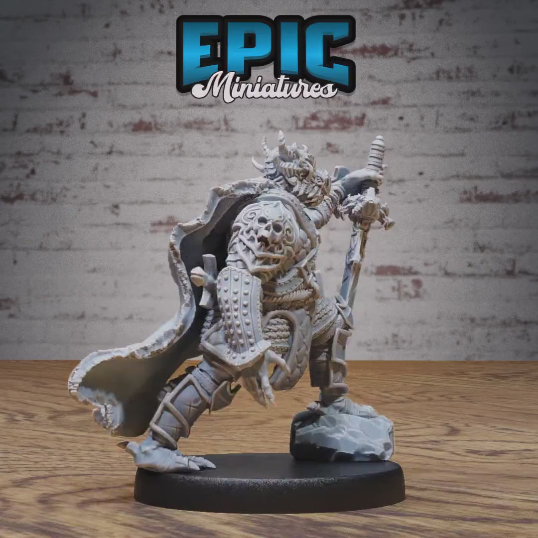 Dragonborn Warrior Set of 3 DND Miniatures | Dragons Reign | 28mm & 32mm Resin DND miniature video