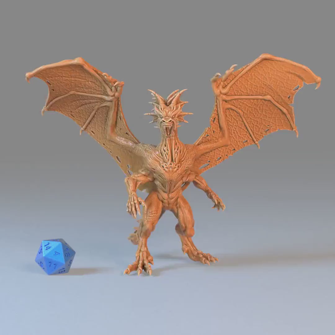 War Drake Set of 3 DND Miniatures | Reptiles of War | 28mm & 32mm Resin DND miniature video