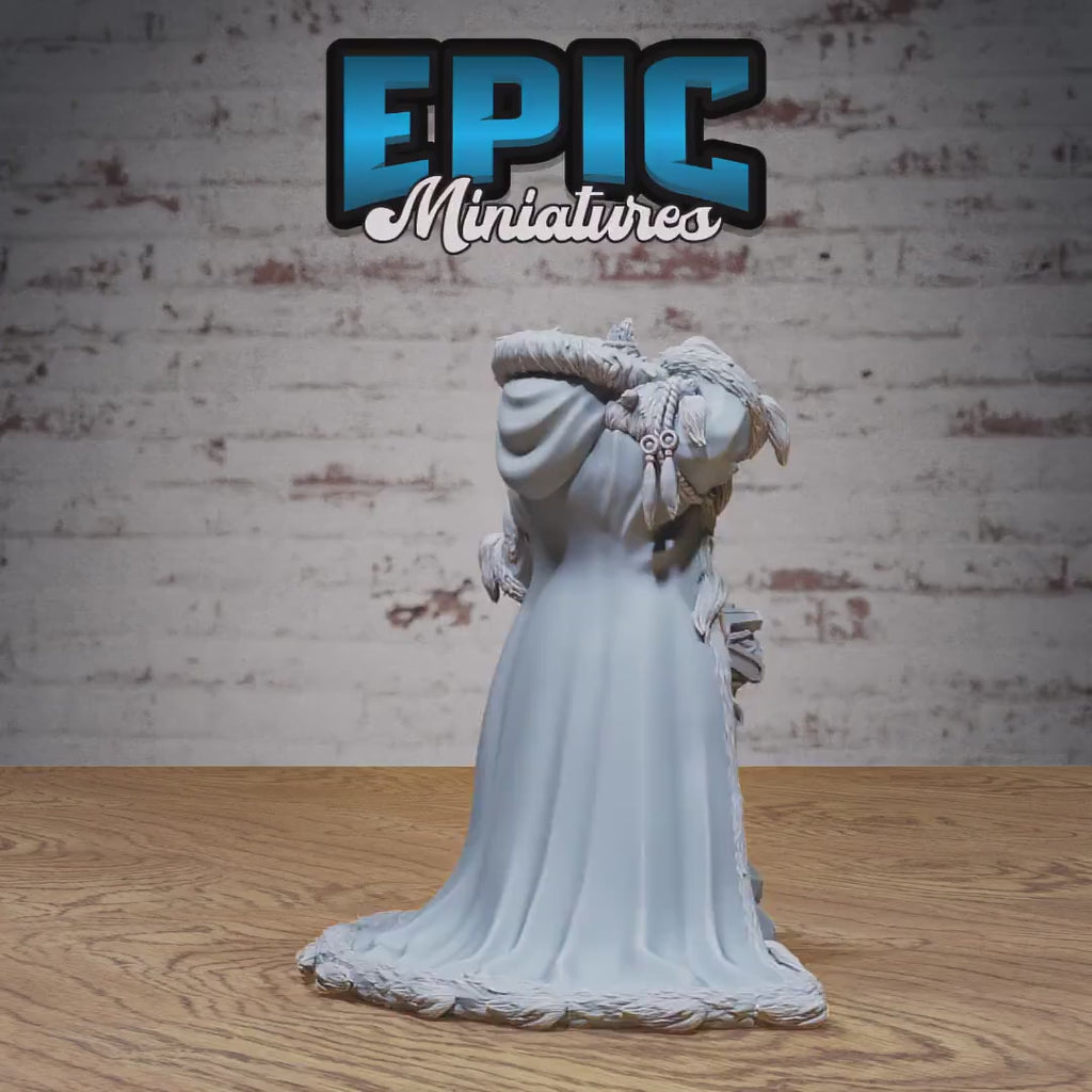 Fire Giantess Queen Set of 3 DND Miniatures | Giants & Dwarfs | 28mm & 32mm Resin DND miniature video