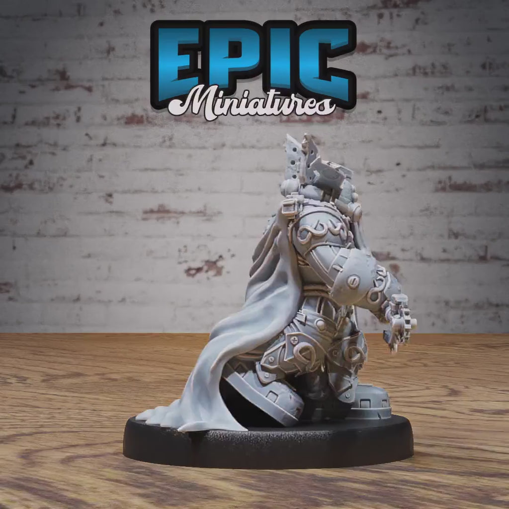 Diving Dwarf Adventurer Set of 3 DND Miniatures | Steam Inventions | 28mm & 32mm Resin DND miniature video