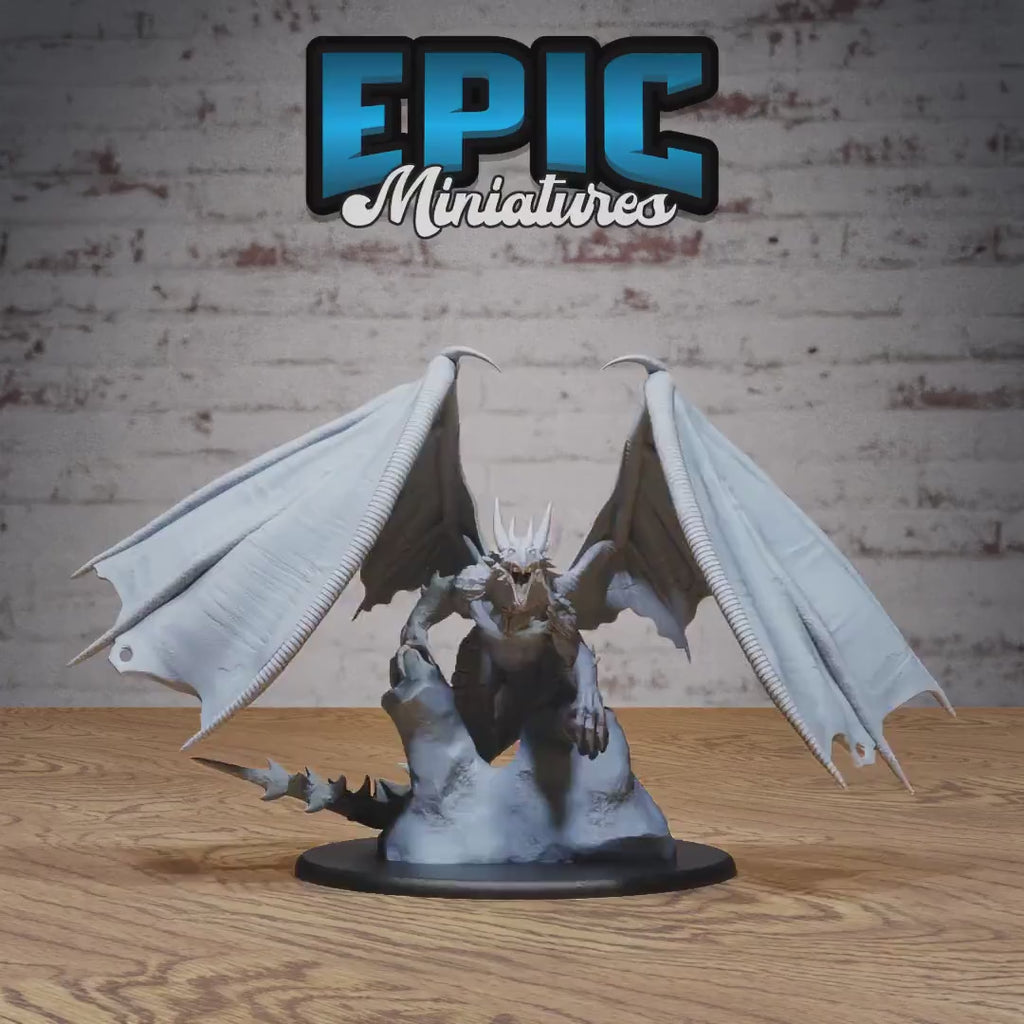 Castle Dragon Set of 3 DND Miniatures | Knights Honor | 28mm & 32mm Resin DND miniature video