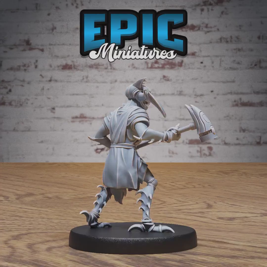 Pincer Insectoid Set of 3 DND Miniatures | Natural Magic | 28mm & 32mm Resin DND miniature video