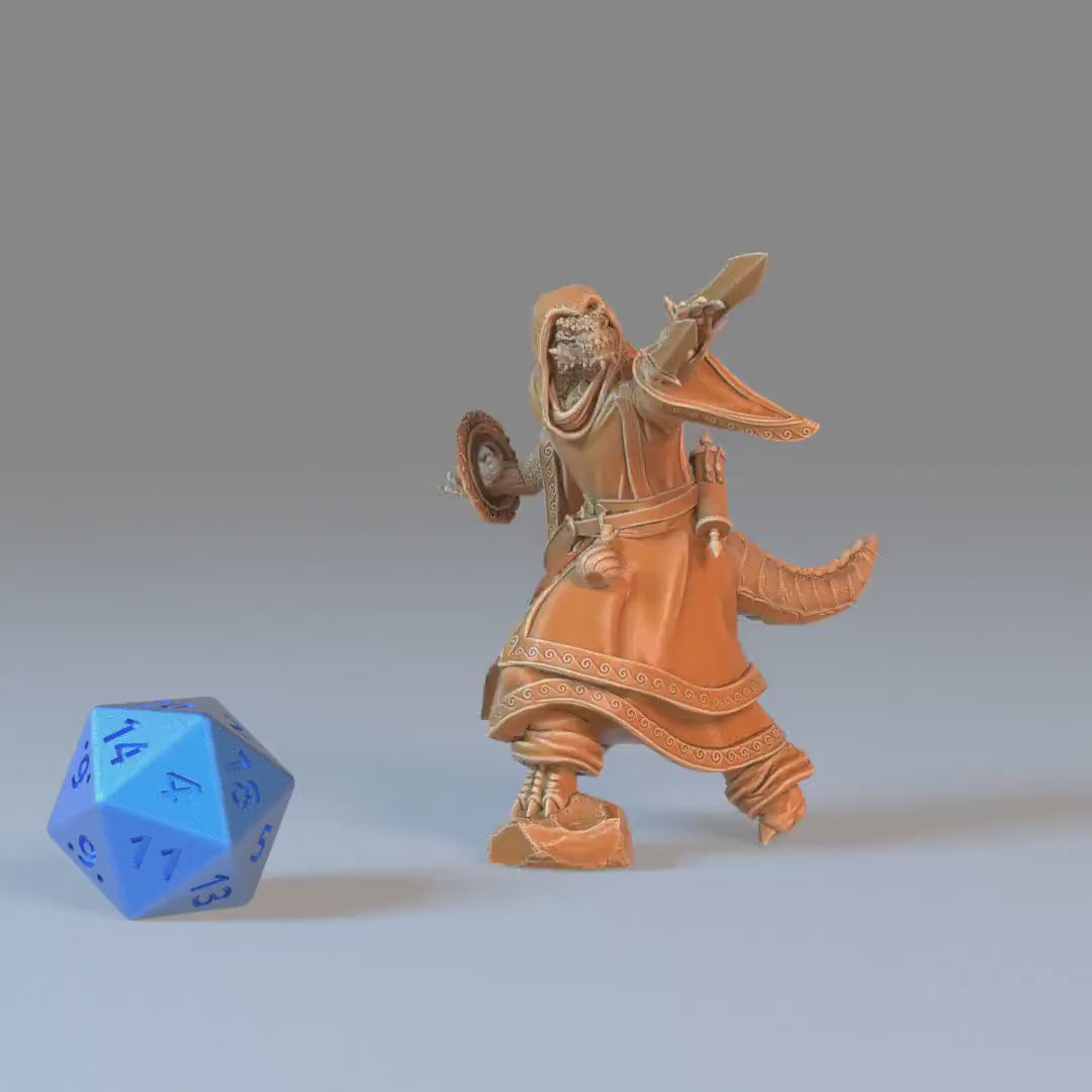 Half Dragon Sorcerer Player Character Set of 3 DND Miniatures | Sunrise Tavern | 28mm & 32mm Resin DND miniature video