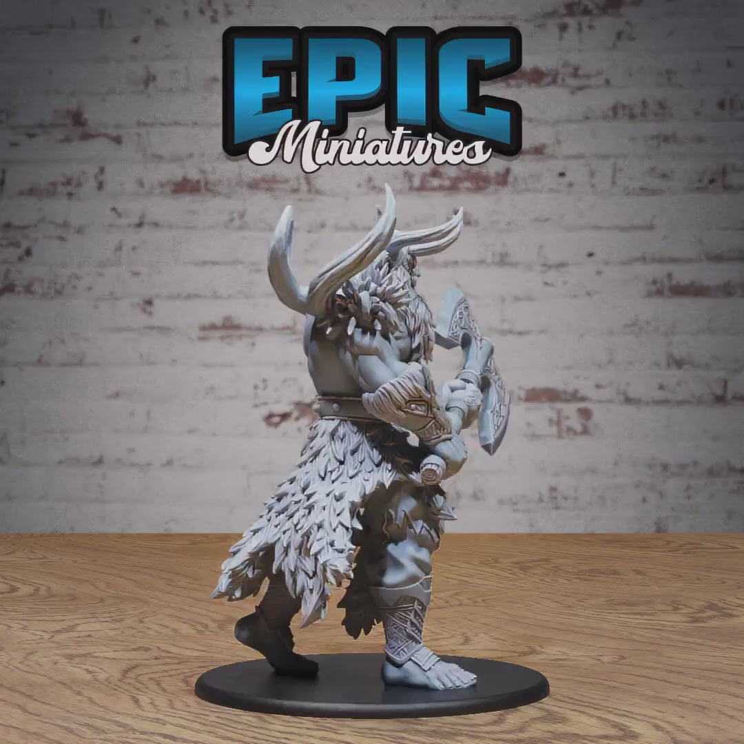 Frost Giant Set of 3 DND Miniatures | Giants & Dwarfs | 28mm & 32mm Resin DND miniature video