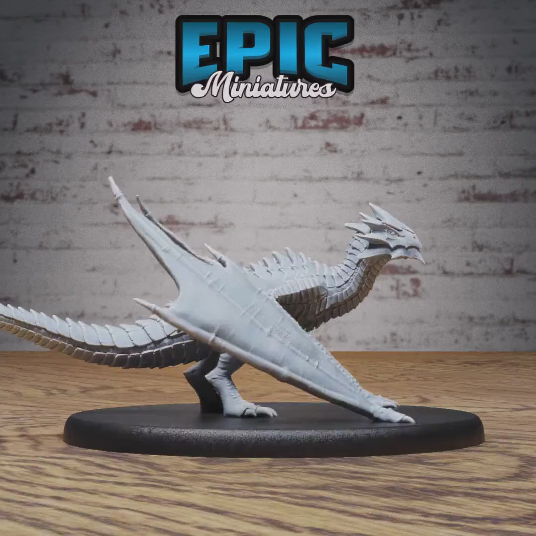 Wyvern Classic Set of 5 DND Miniatures | Dragons Reign | 28mm & 32mm Resin DND miniature video