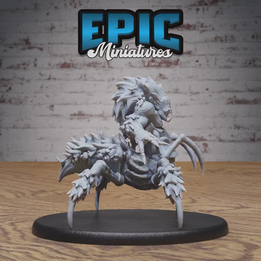 Were Spider Set of 3 DND Miniatures | Transylvania Adventure | 28mm & 32mm Resin DND miniature video