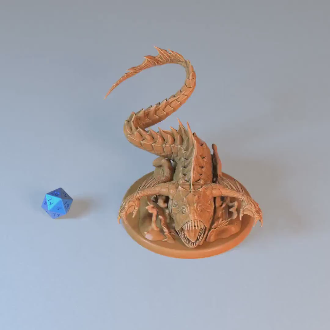 Deep Sea Predator Set of 3 DND Miniatures | Aquatic Journey | 28mm & 32mm Resin DND miniature video