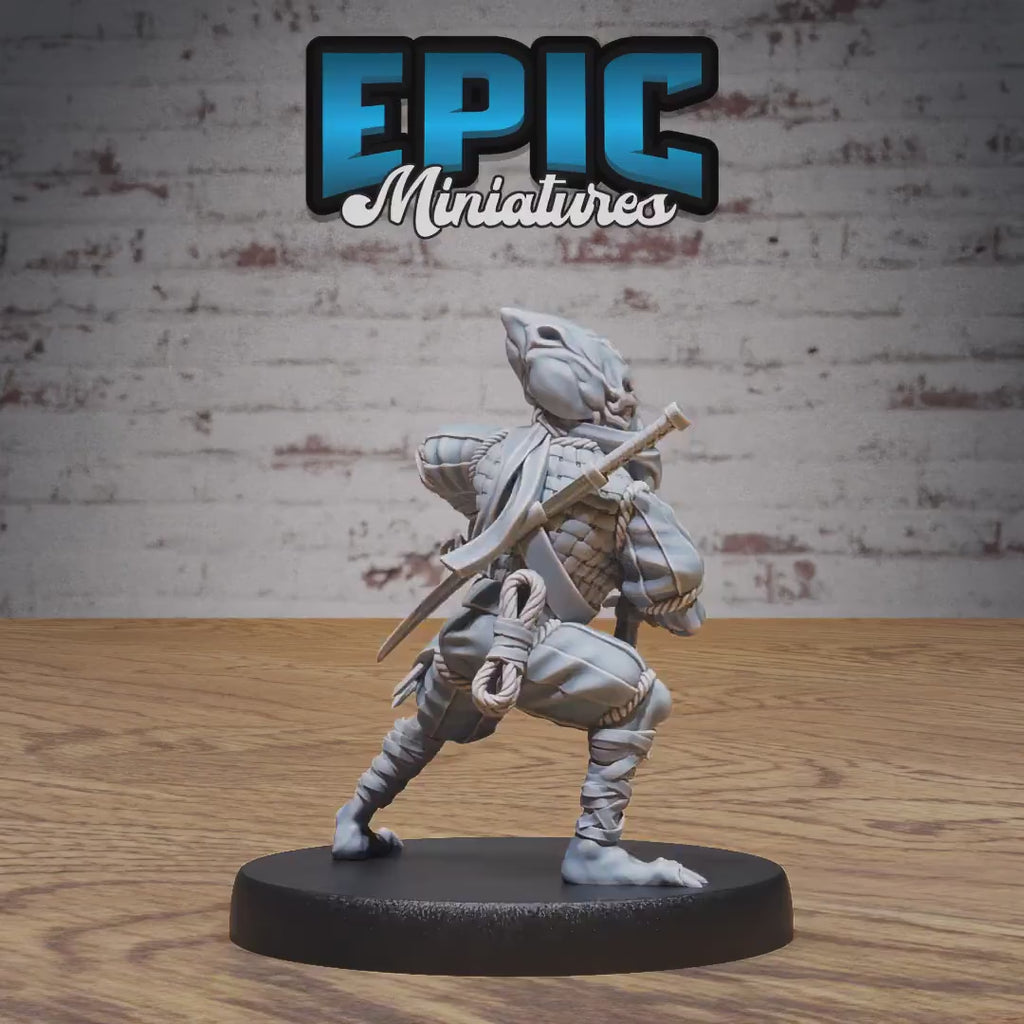 Mind Eater Set of 4 DND Miniatures | Astral Wars | 28mm & 32mm Resin DND miniature video