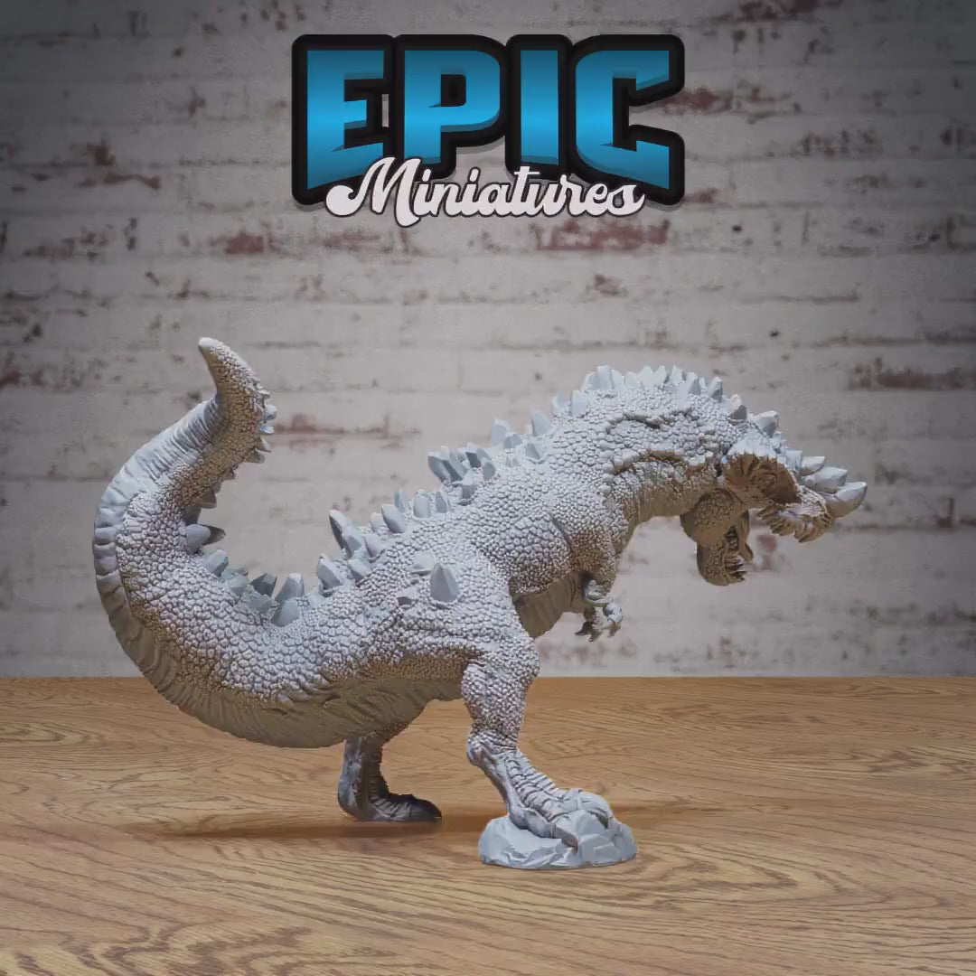 Crystal Rex Set of 3 DND Miniatures | Giants & Dwarfs | 28mm & 32mm Resin DND miniature video