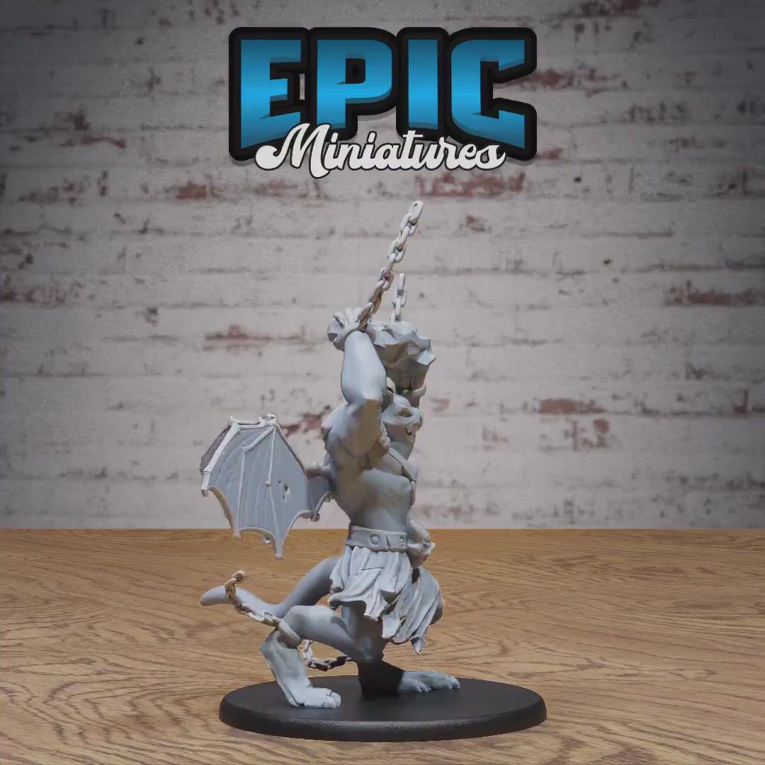Bat Folk Brute DND Miniatures | Transylvania Adventure | 28mm & 32mm Resin DND miniature video