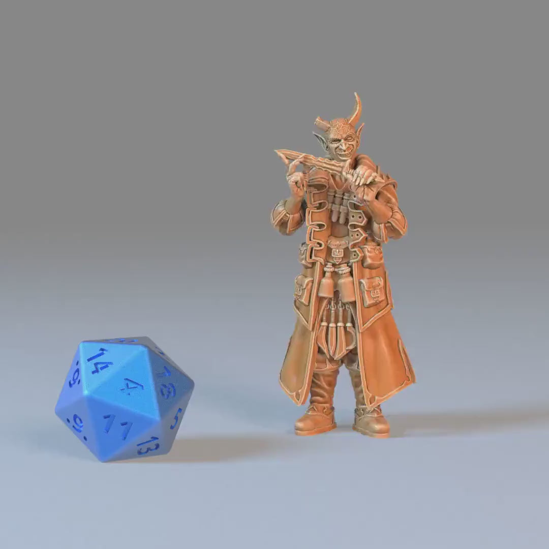 Tiefling Rogue Player Character Set of 3 DND Miniatures | Sunrise Tavern | 28mm & 32mm Resin DND miniature video
