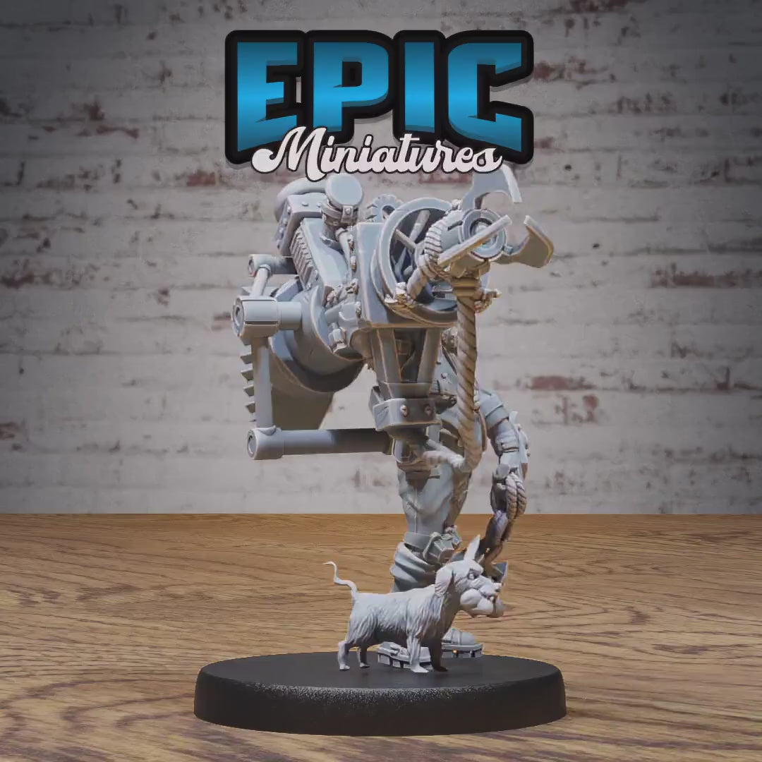 Artificer Flynn Set of 3 DND Miniatures | Steam Inventions | 28mm & 32mm Resin DND miniature video