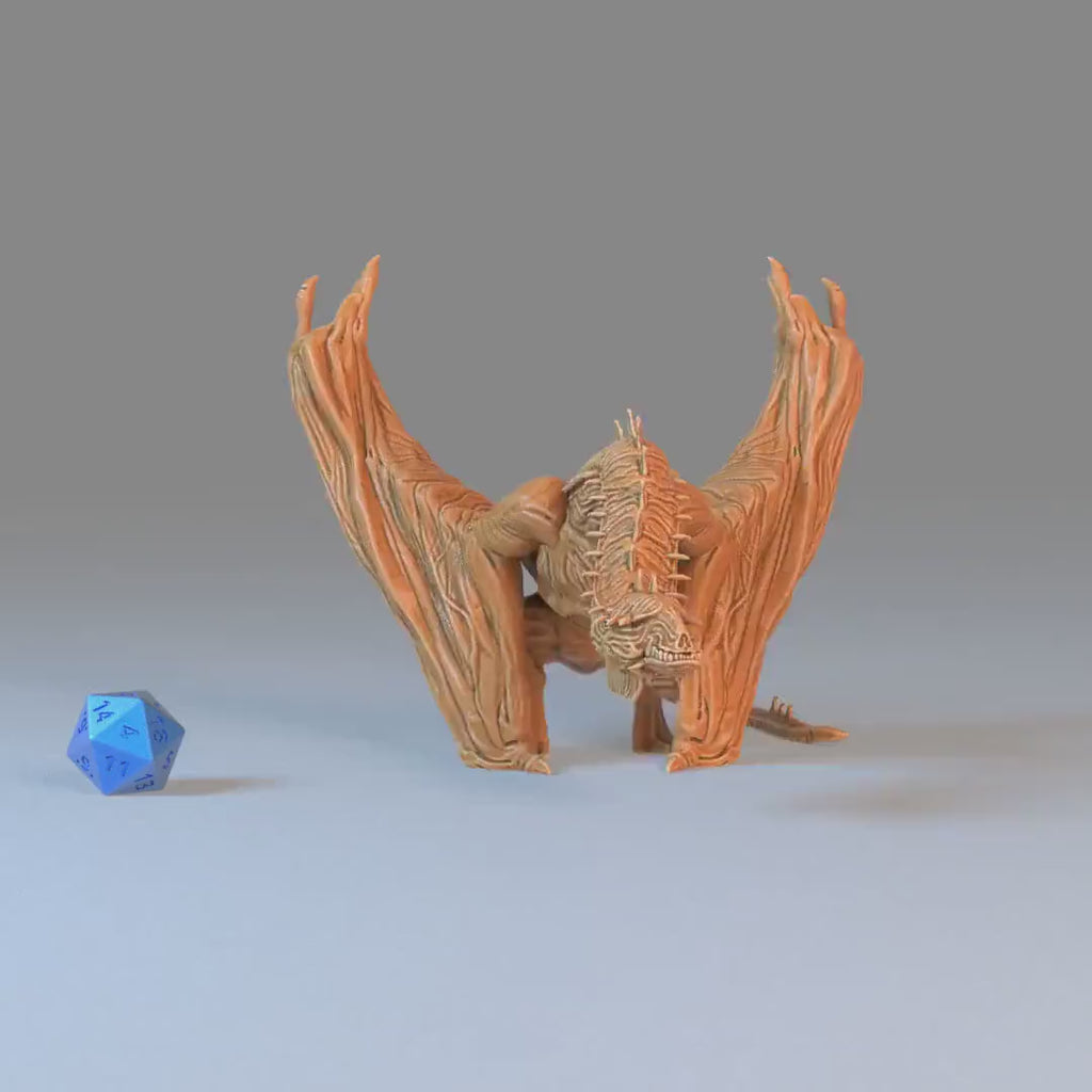 Cave Wyvern Set of 3 DND Miniatures | Reptiles of War | 28mm & 32mm Resin DND miniature video